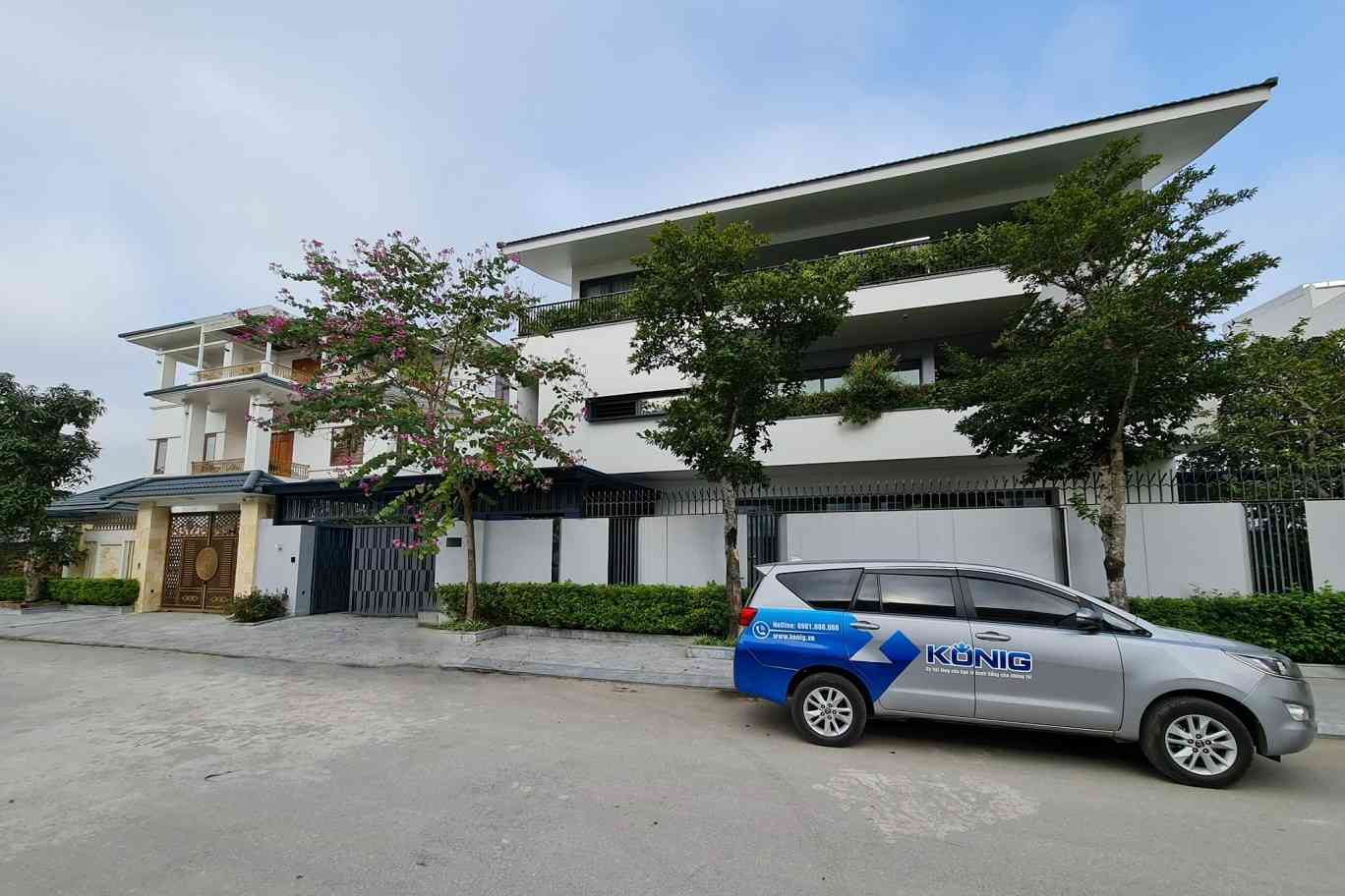 Cửa và rèm KONIG kiến tạo không gian sống tại biệt thự ở Nghệ An